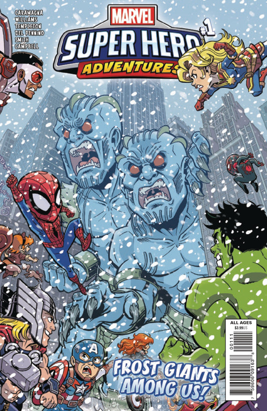 MARVEL SH ADVENTURES CAPTAIN MARVEL FROST GIANTS #1 COVER