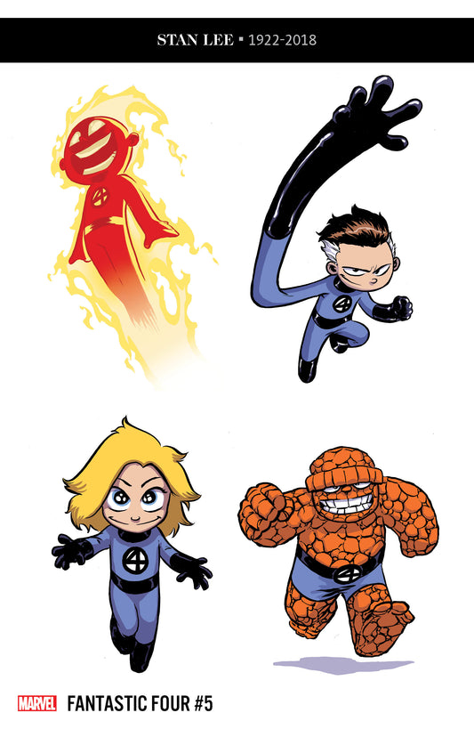 FANTASTIC FOUR #5 YOUNG PARTY VAR COVER