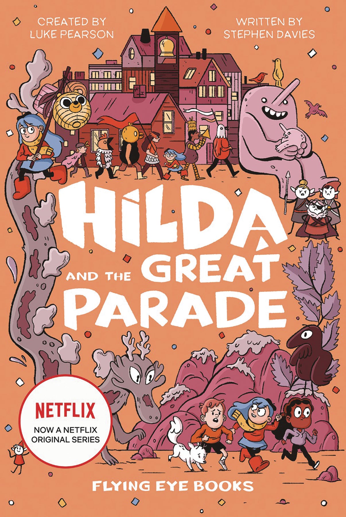 HILDA & GREAT PARADE MOVIE TIE IN NOVEL HC COVER