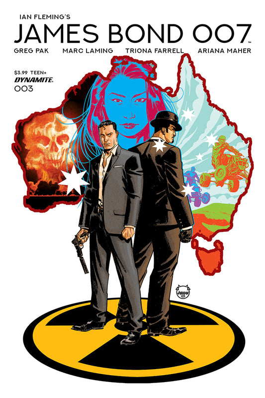 JAMES BOND 007 #3 CVR A JOHNSON COVER