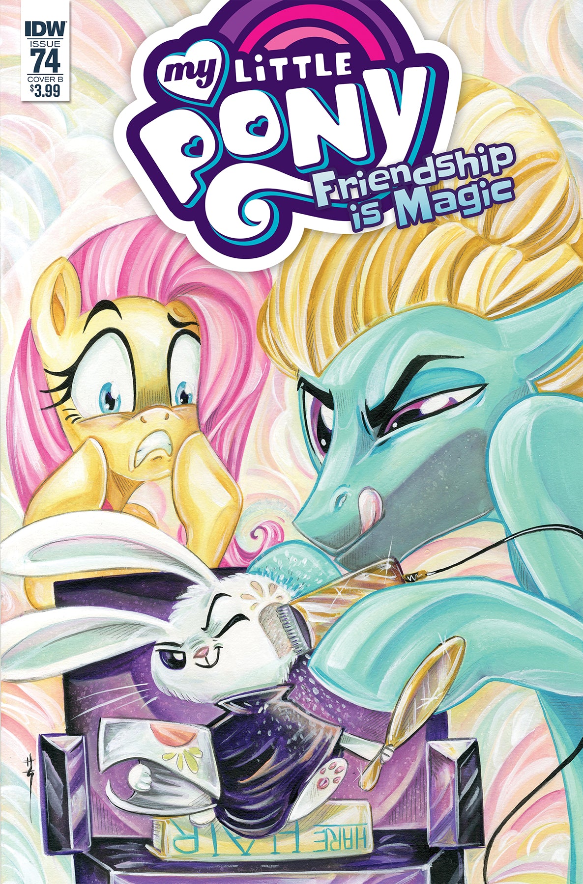 MY LITTLE PONY FRIENDSHIP IS MAGIC #74 CVR B RICHA COVER