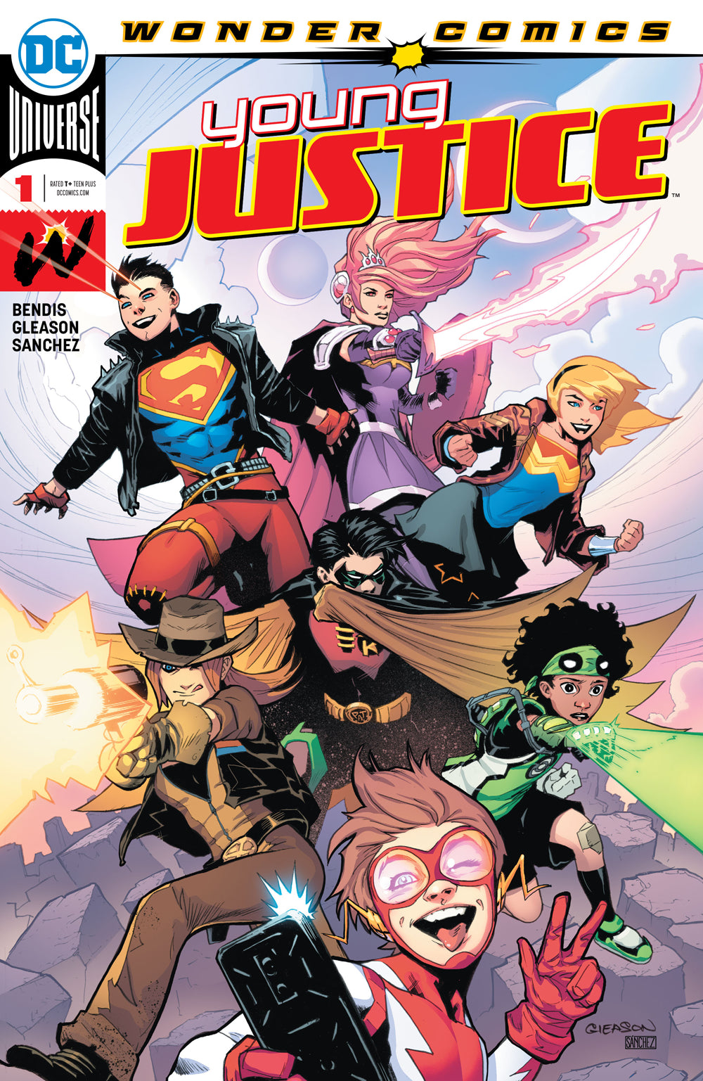 YOUNG JUSTICE #1 COVER