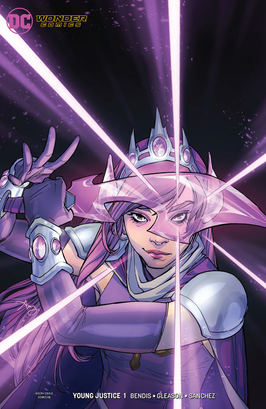 YOUNG JUSTICE #1 AMETHYST VAR ED COVER