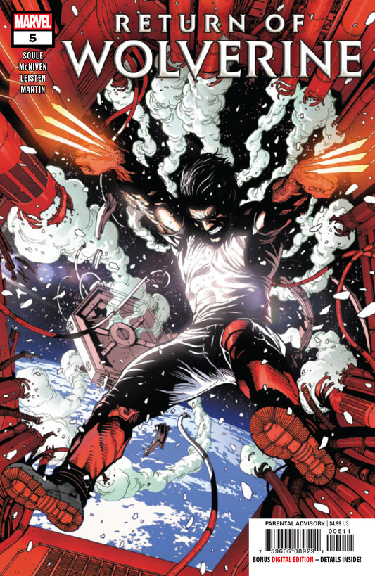 RETURN OF WOLVERINE #5 (OF 5) COVER