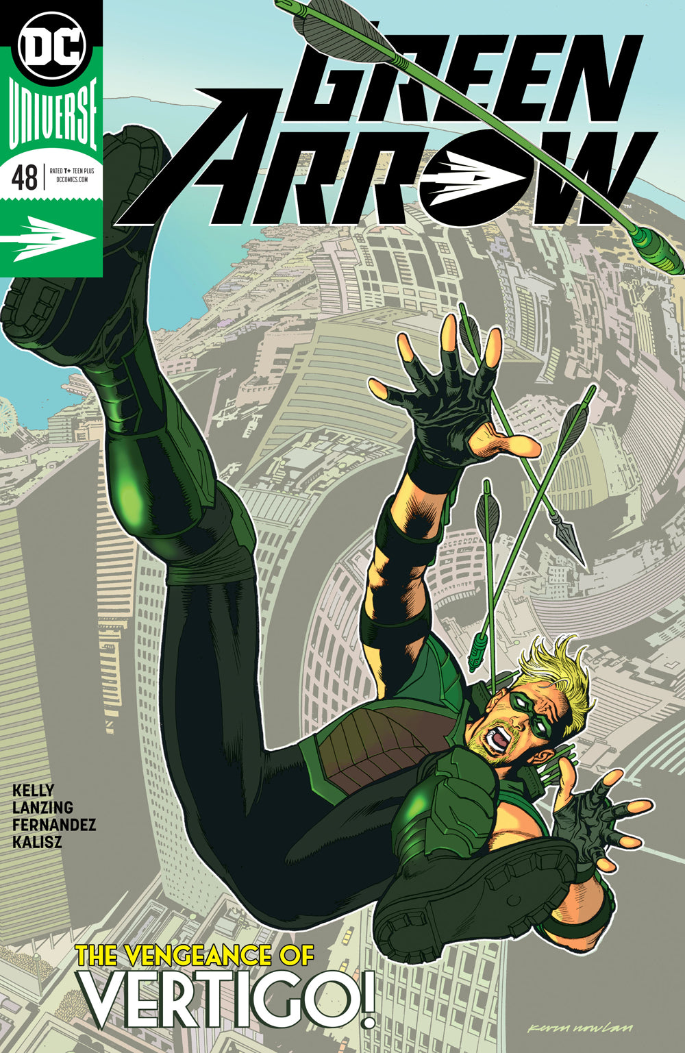 GREEN ARROW #48 COVER
