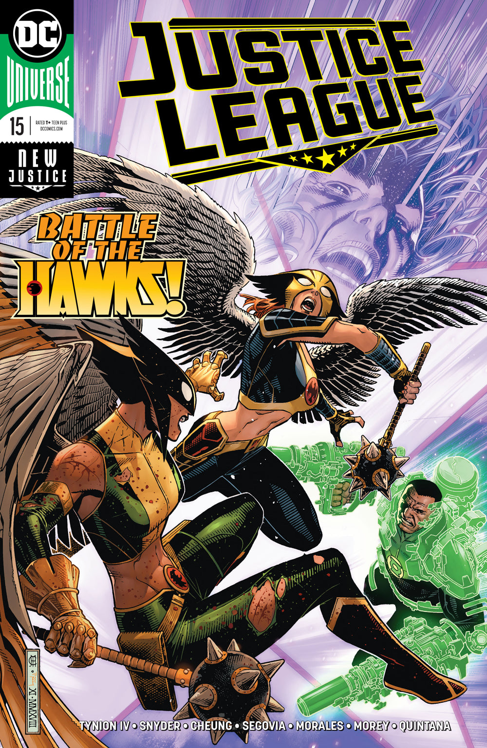 JUSTICE LEAGUE #15 COVER