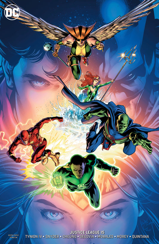 JUSTICE LEAGUE #15 VAR ED COVER