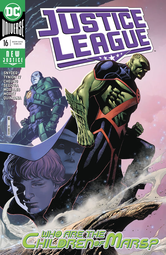 JUSTICE LEAGUE #16 COVER