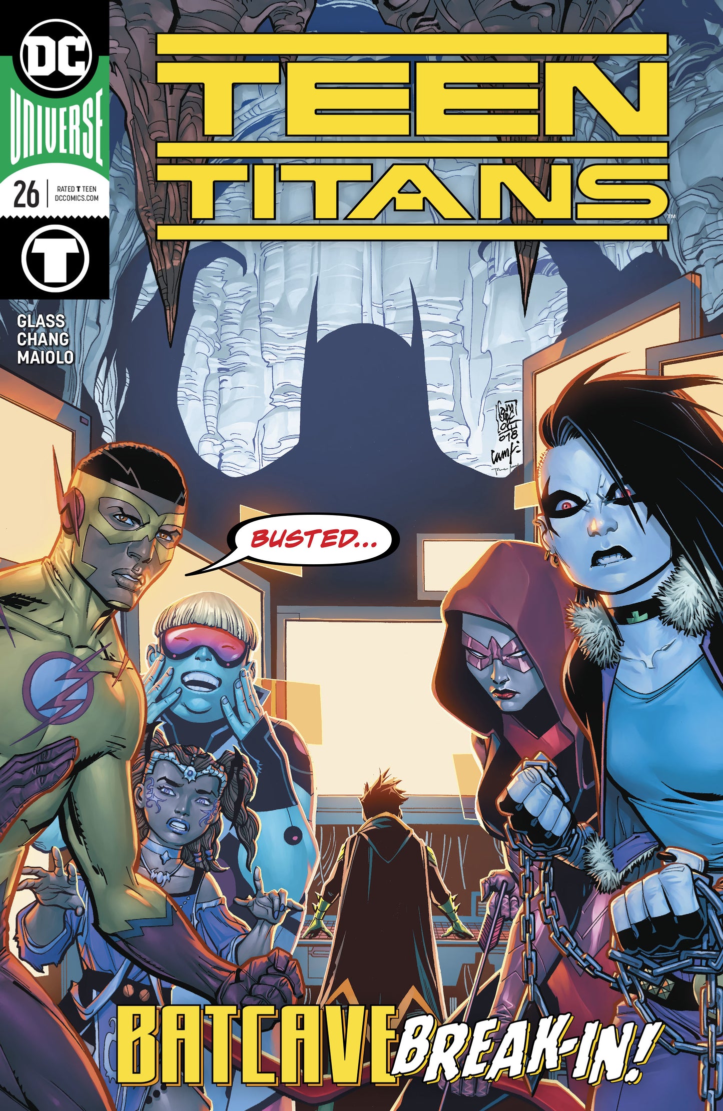 TEEN TITANS #26 COVER