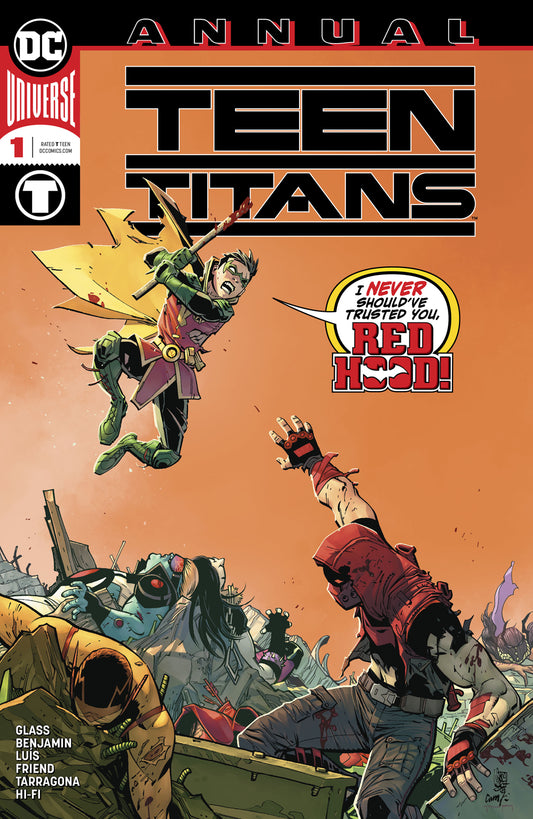 TEEN TITANS ANNUAL #1 COVER
