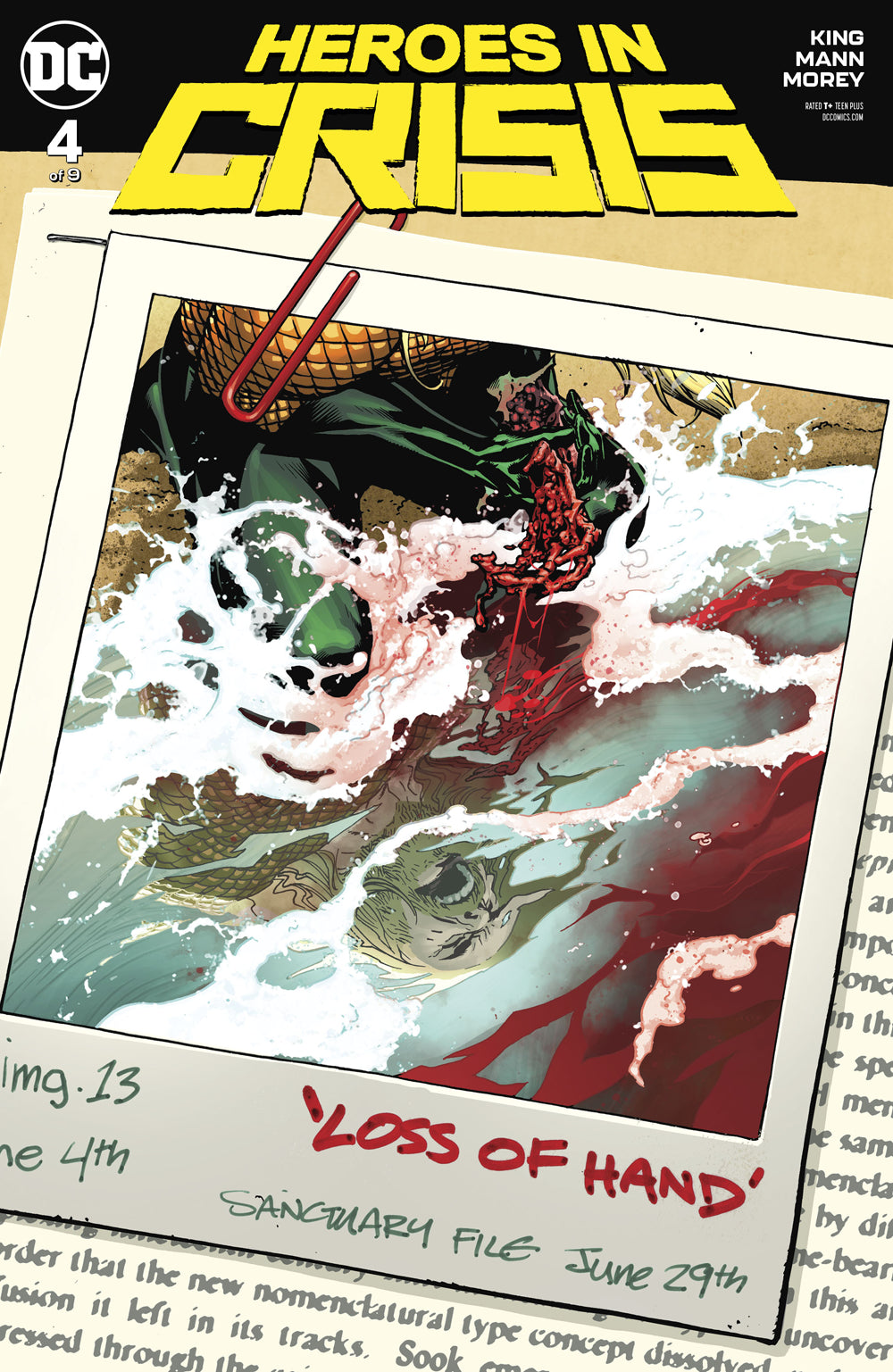 HEROES IN CRISIS #4 (OF 9) VAR ED COVER