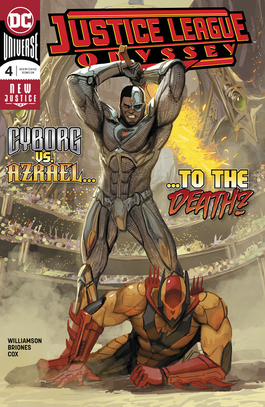 JUSTICE LEAGUE ODYSSEY #4 COVER