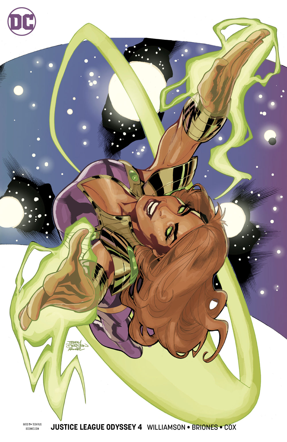 JUSTICE LEAGUE ODYSSEY #4 VAR ED COVER
