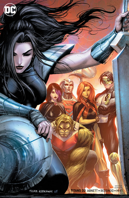 TITANS #33 VAR ED COVER