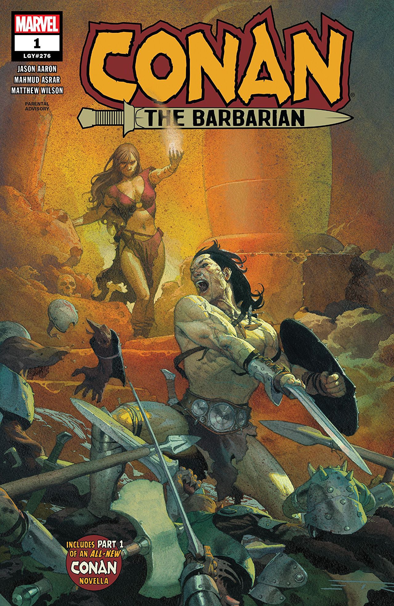CONAN THE BARBARIAN #1 COVER