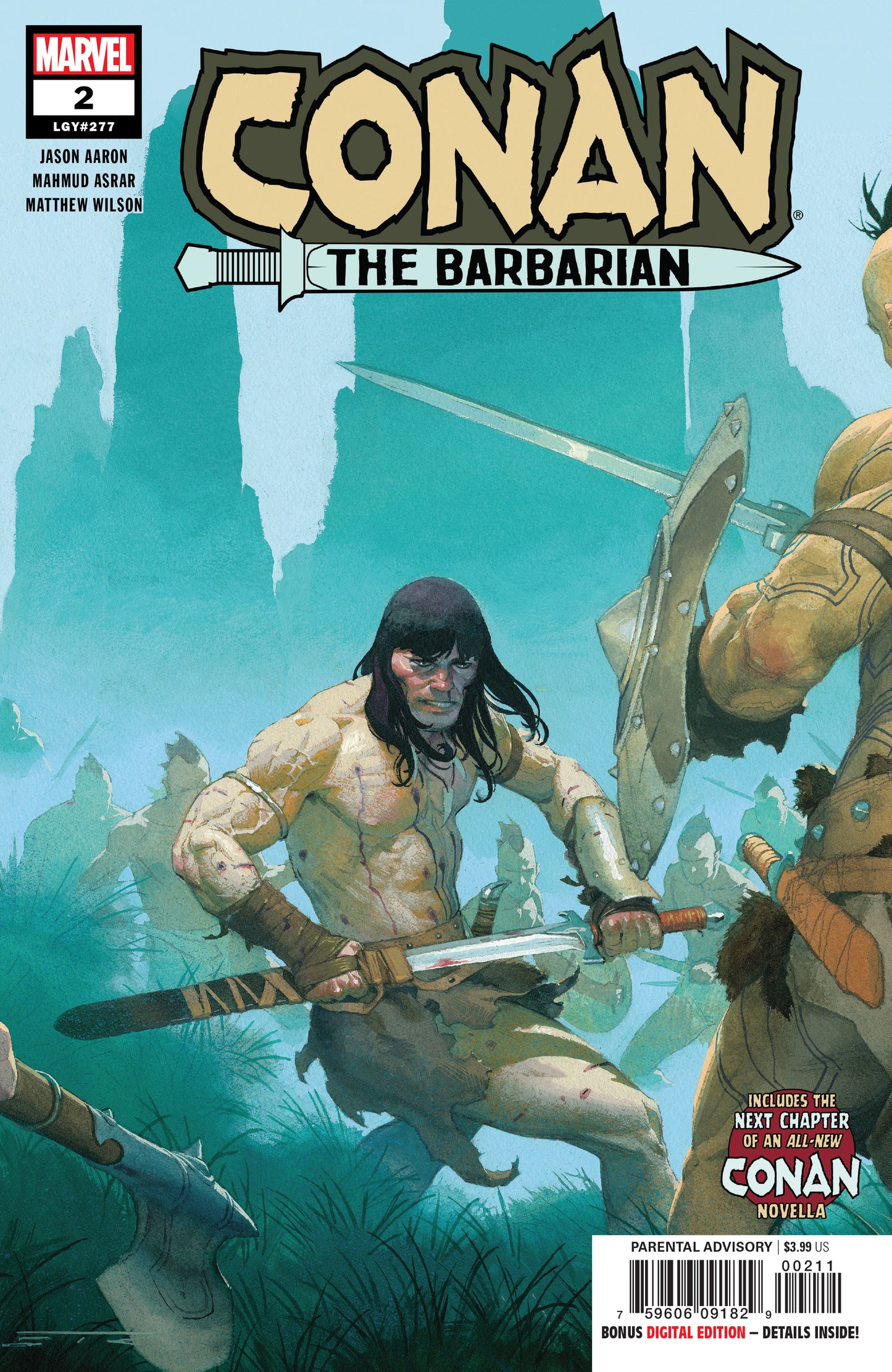 CONAN THE BARBARIAN #2 COVER