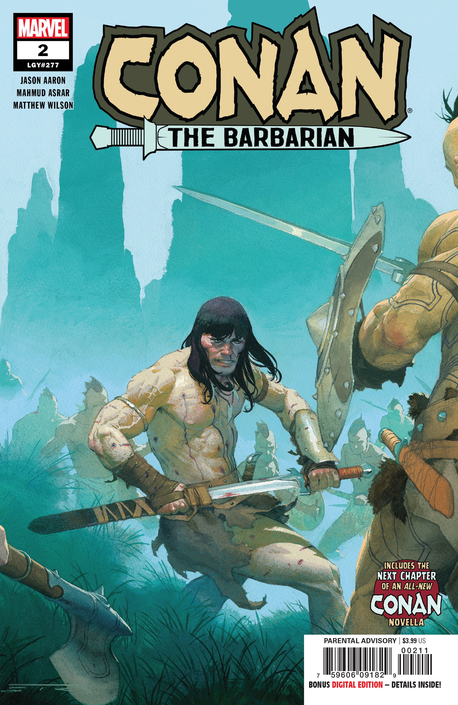 CONAN THE BARBARIAN #2 COVER