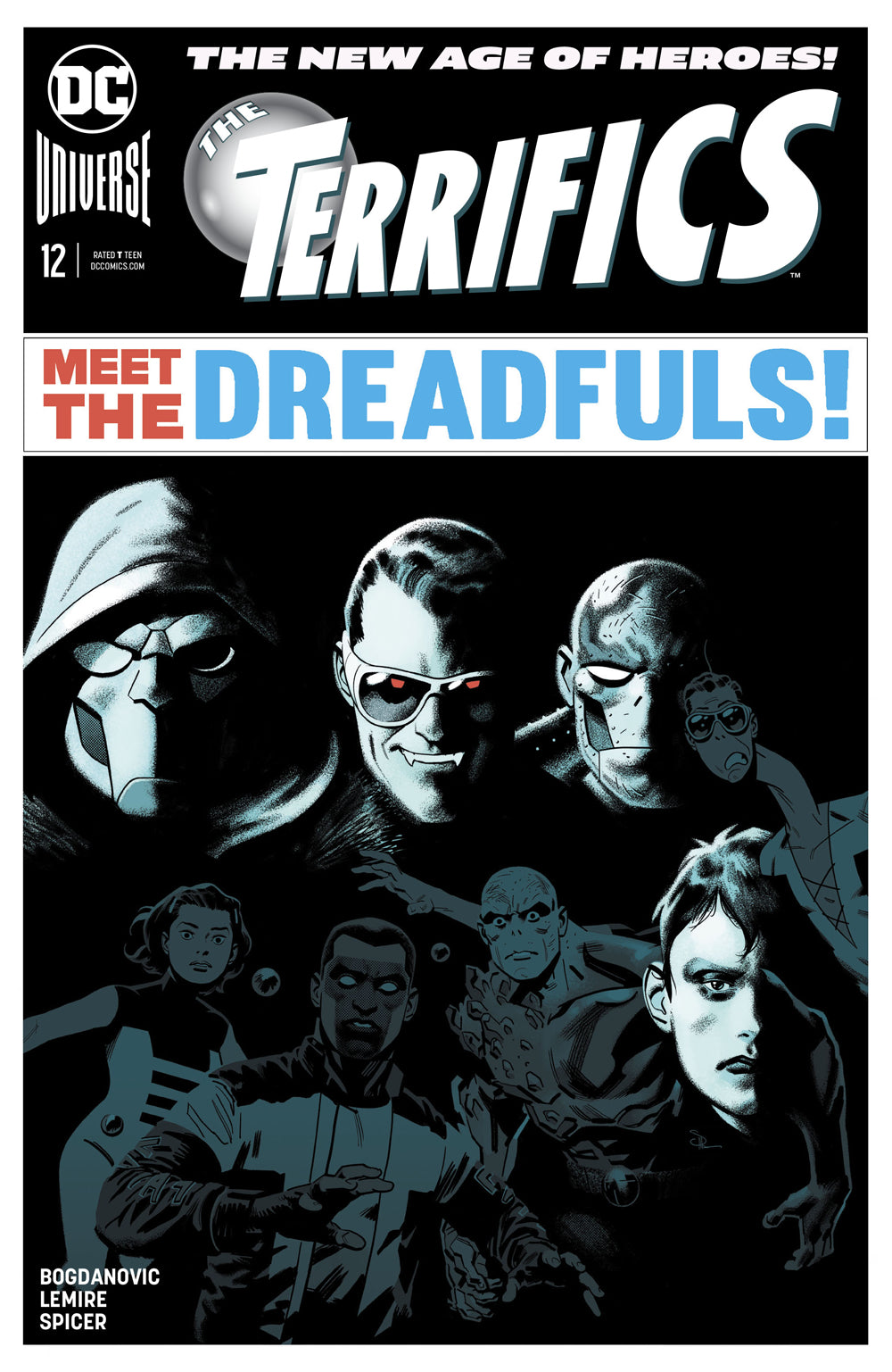 TERRIFICS #12 COVER