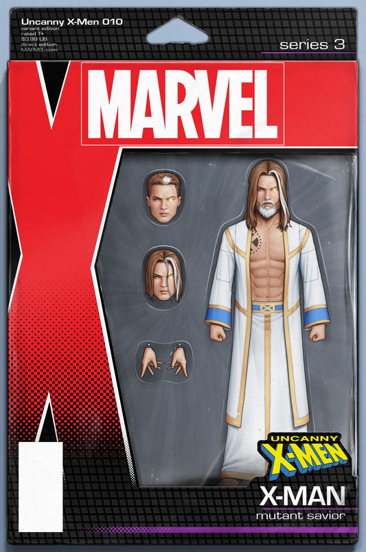 UNCANNY X-MEN #10 CHRISTOPHER ACTION FIGURE VAR COVER