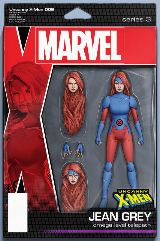 UNCANNY X-MEN #9 CHRISTOPHER ACTION FIGURE VAR COVER