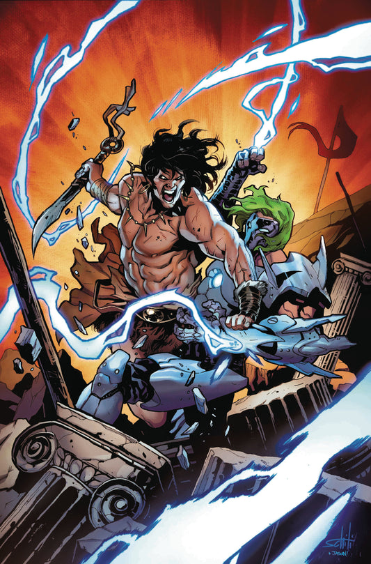 TONY STARK IRON MAN #8 SCHITI CONAN VAR COVER