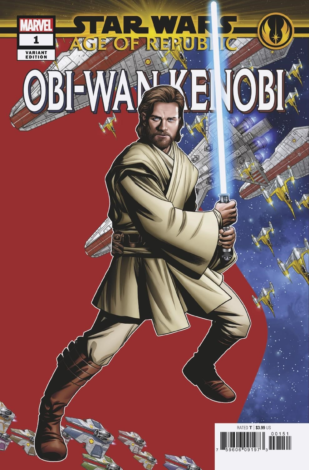 STAR WARS AOR OBI-WAN KENOBI #1 MCKONE PUZZLE PC VAR COVER