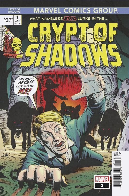CRYPT OF SHADOWS #1 CHRISTOPHER VAR COVER