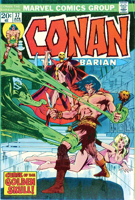 TRUE BELIEVERS CONAN CURSE OF GOLDEN SKULL #1 COVER