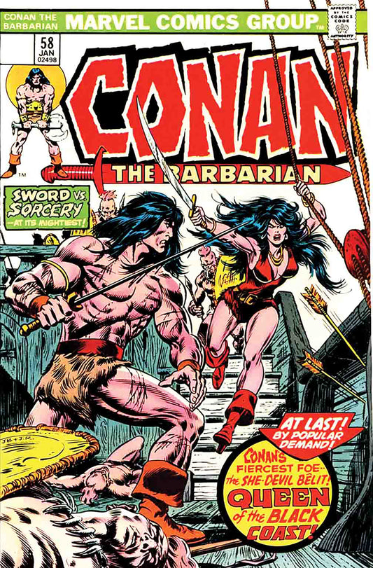 TRUE BELIEVERS CONAN QUEEN OF BLACK COAST #1 COVER