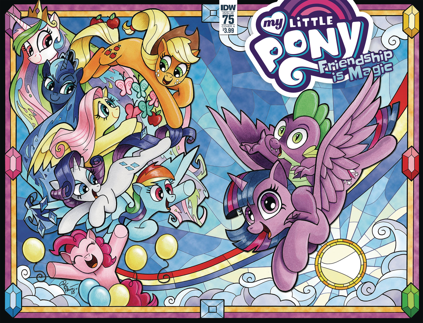 MY LITTLE PONY FRIENDSHIP IS MAGIC #75 CVR A PRICE COVER