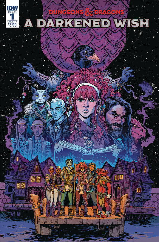 DUNGEONS & DRAGONS A DARKENED WISH #1 CVR A FOWLER COVER