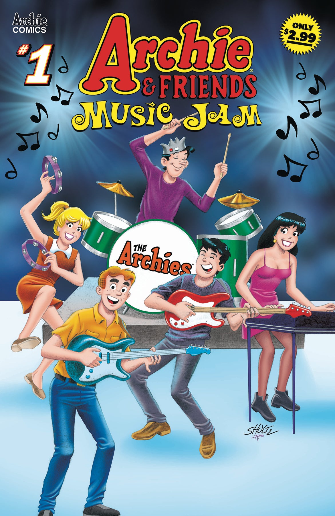 ARCHIE & FRIENDS MUSIC JAM #1 COVER