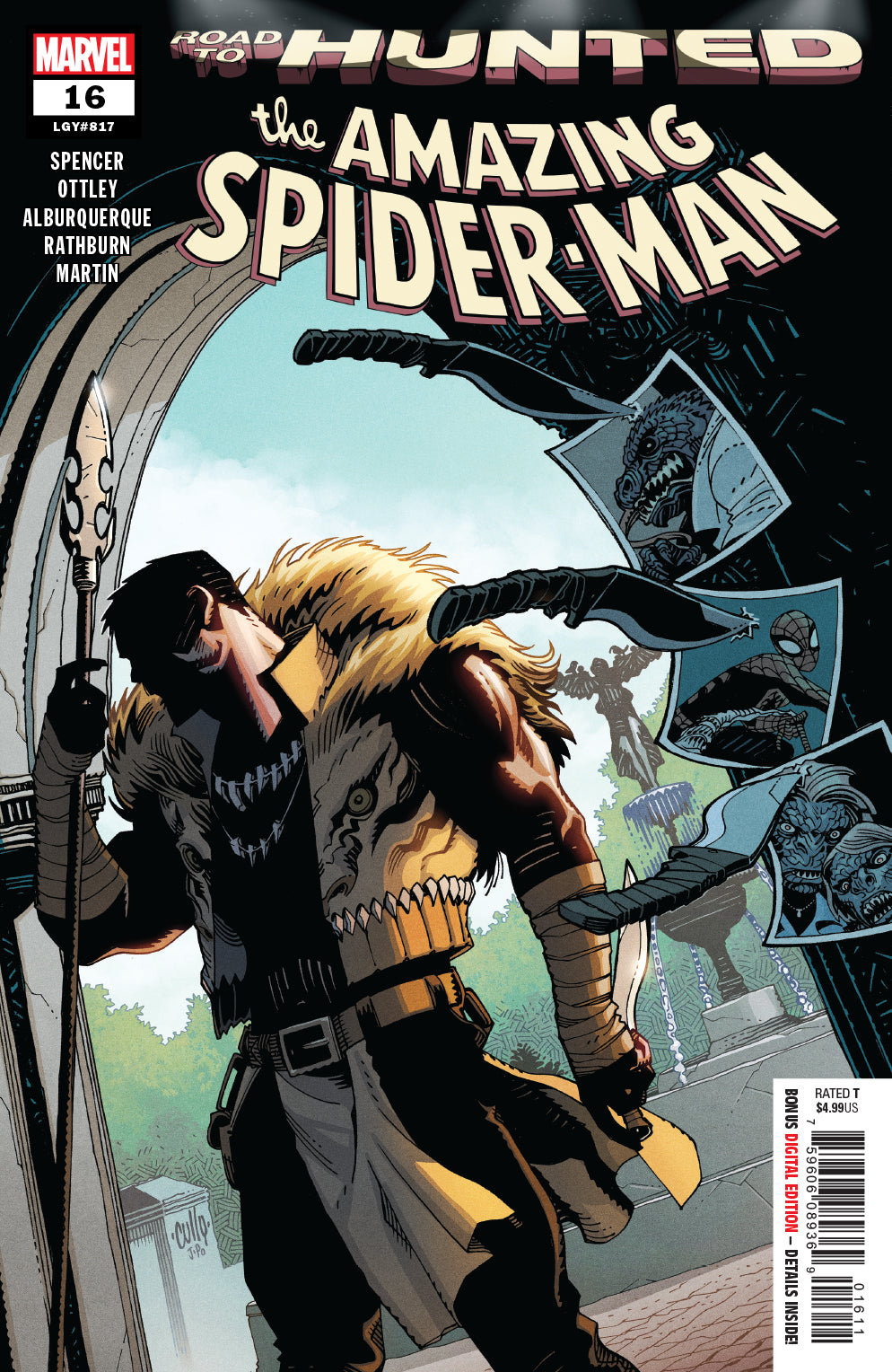 AMAZING SPIDER-MAN #16 COVER