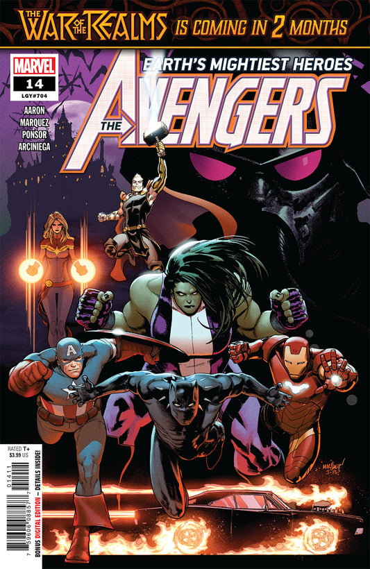AVENGERS #14 COVER