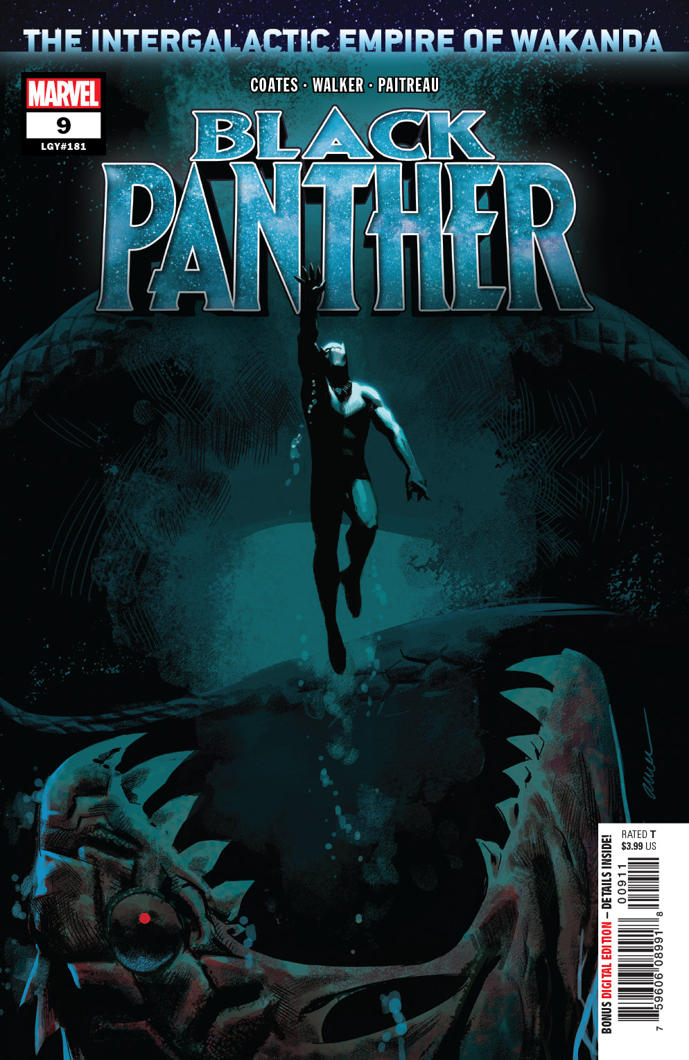 BLACK PANTHER #9 COVER