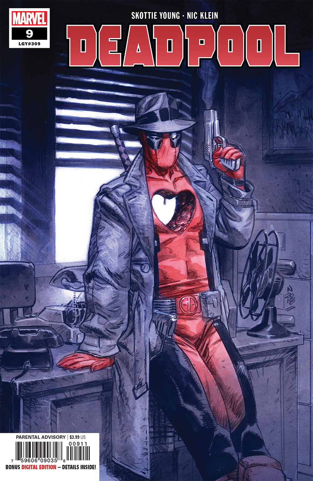 DEADPOOL #9 COVER