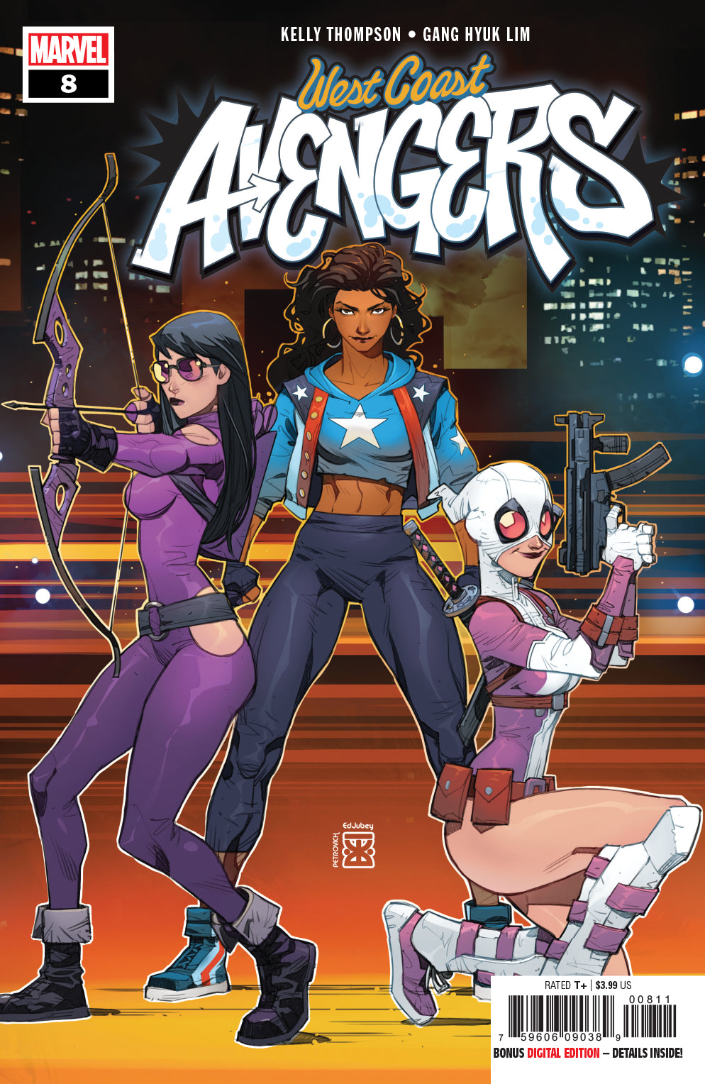 WEST COAST AVENGERS #8 COVER
