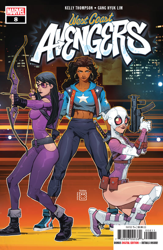 WEST COAST AVENGERS #8 COVER