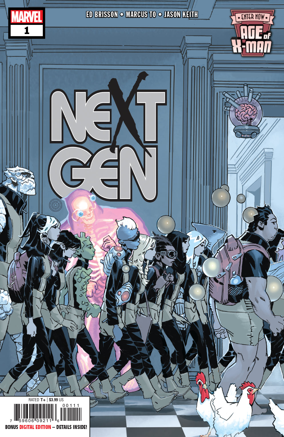AGE OF X-MAN NEXT GEN #1 (OF 5) COVER