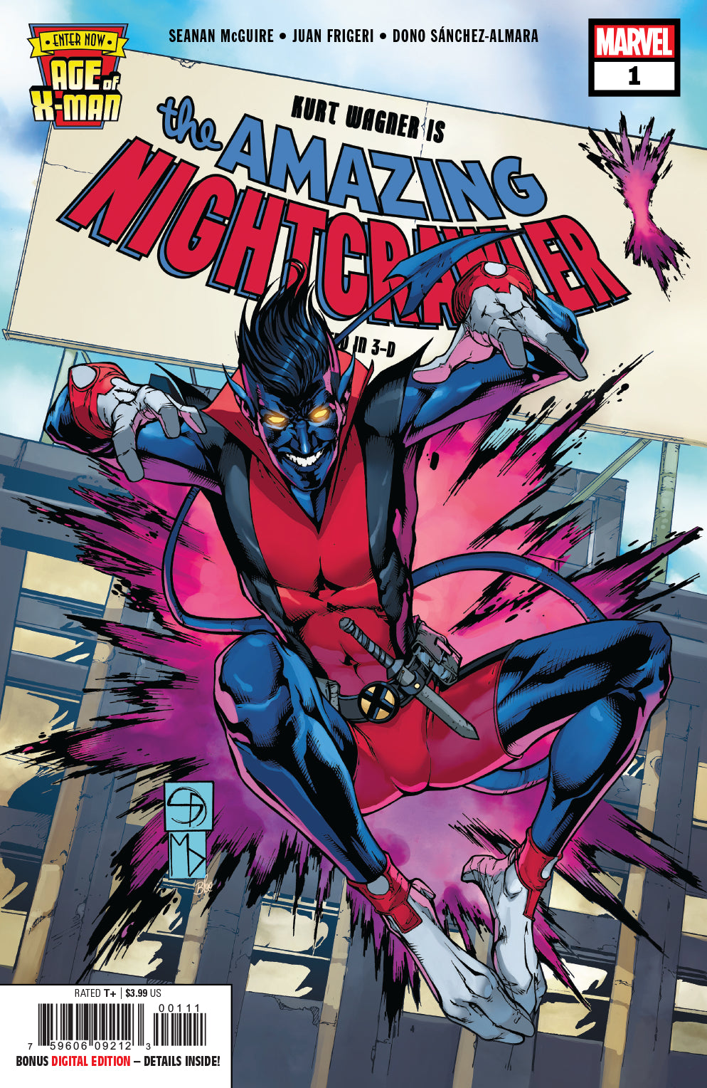 AGE OF X-MAN AMAZING NIGHTCRAWLER #1 (OF 5) COVER