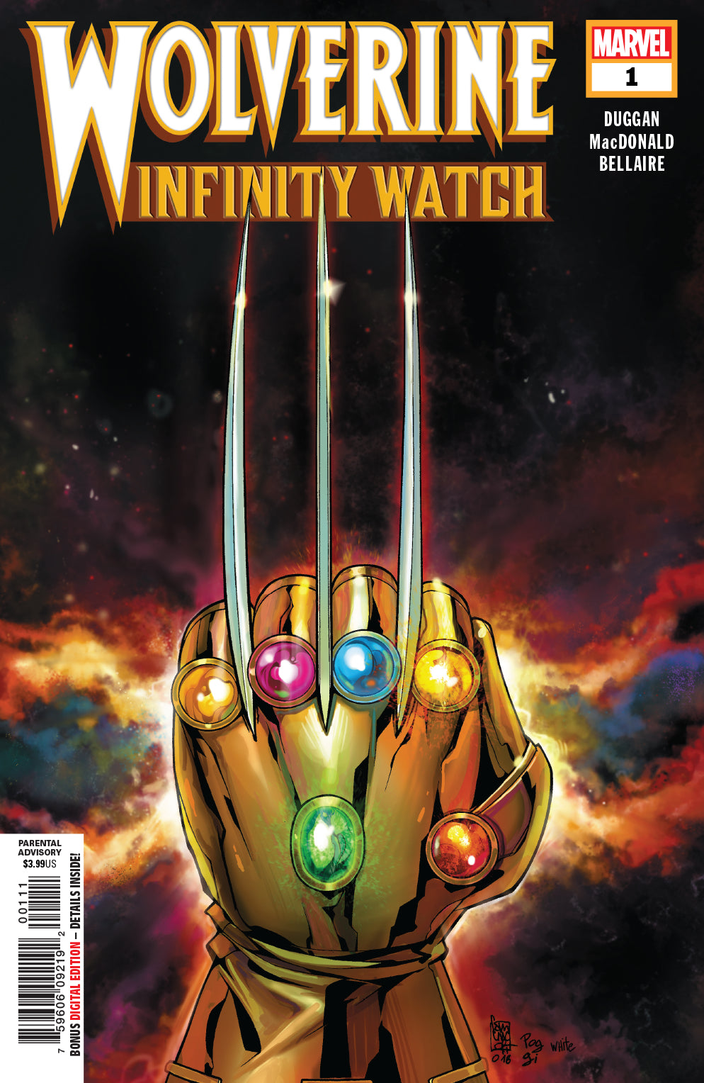 WOLVERINE INFINITY WATCH #1 (OF 5) COVER