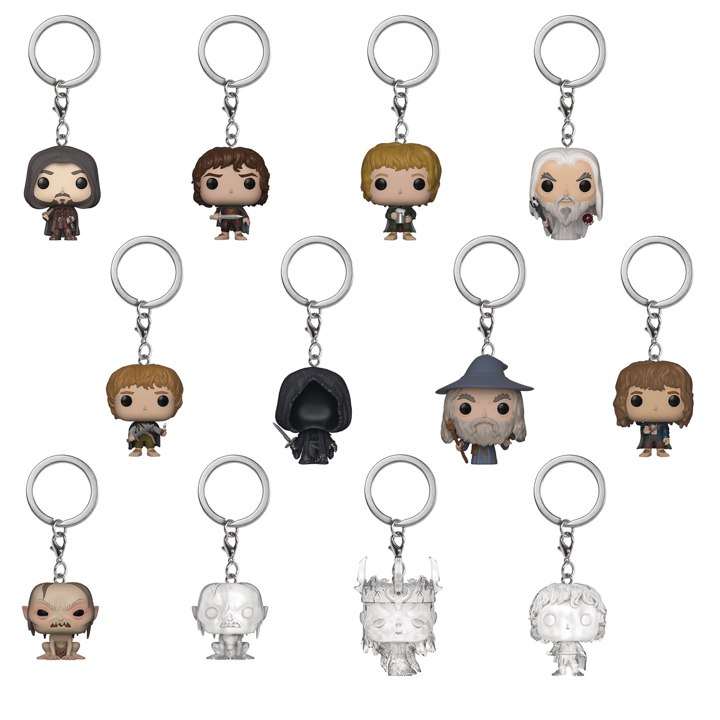 POCKET POP LORD OF THE RINGS HOBBIT KEYCHAIN BMB