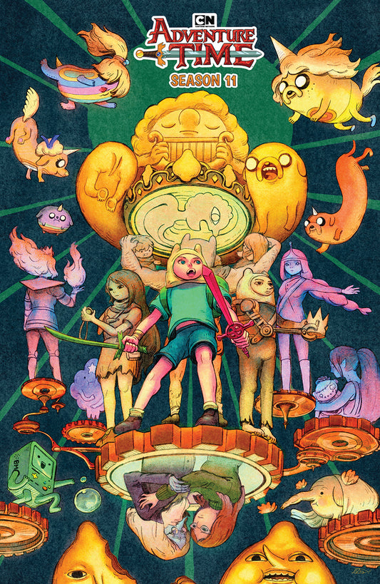 ADVENTURE TIME SEASON 11 #5 PREORDER BENBASSAT COVER