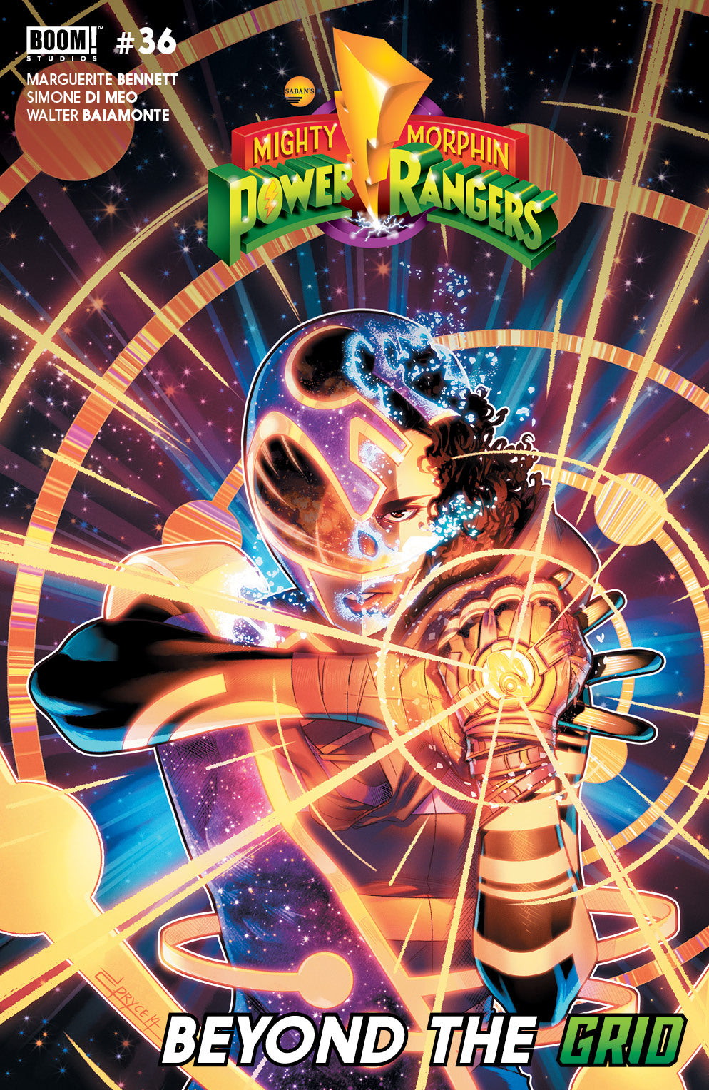 MIGHTY MORPHIN POWER RANGERS #36 MAIN COVER
