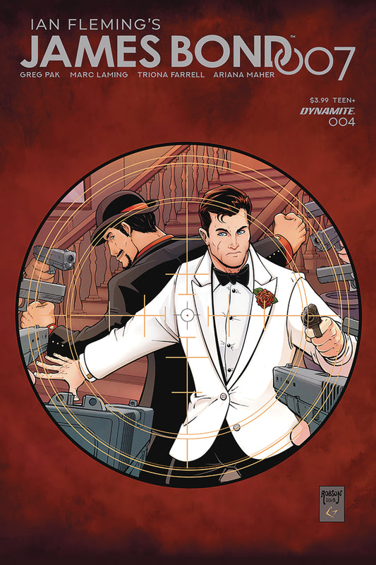JAMES BOND 007 #4 CVR B ROBSON COVER