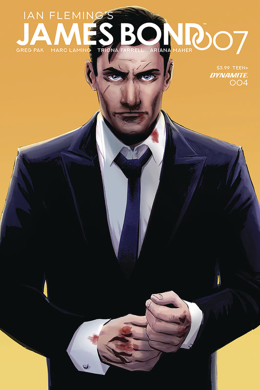 JAMES BOND 007 #4 CVR C MOUSTAFA COVER