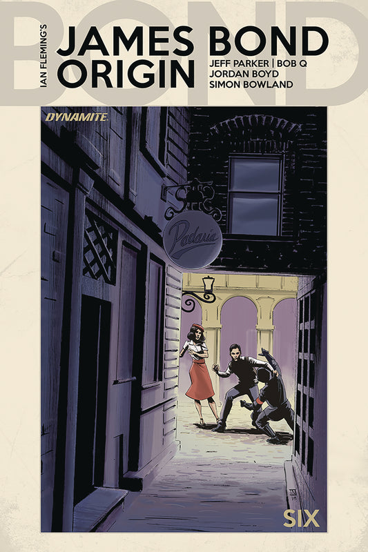 JAMES BOND ORIGIN #6 CVR D MOUSTAFA COVER