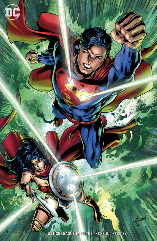 JUSTICE LEAGUE #17 VAR ED COVER