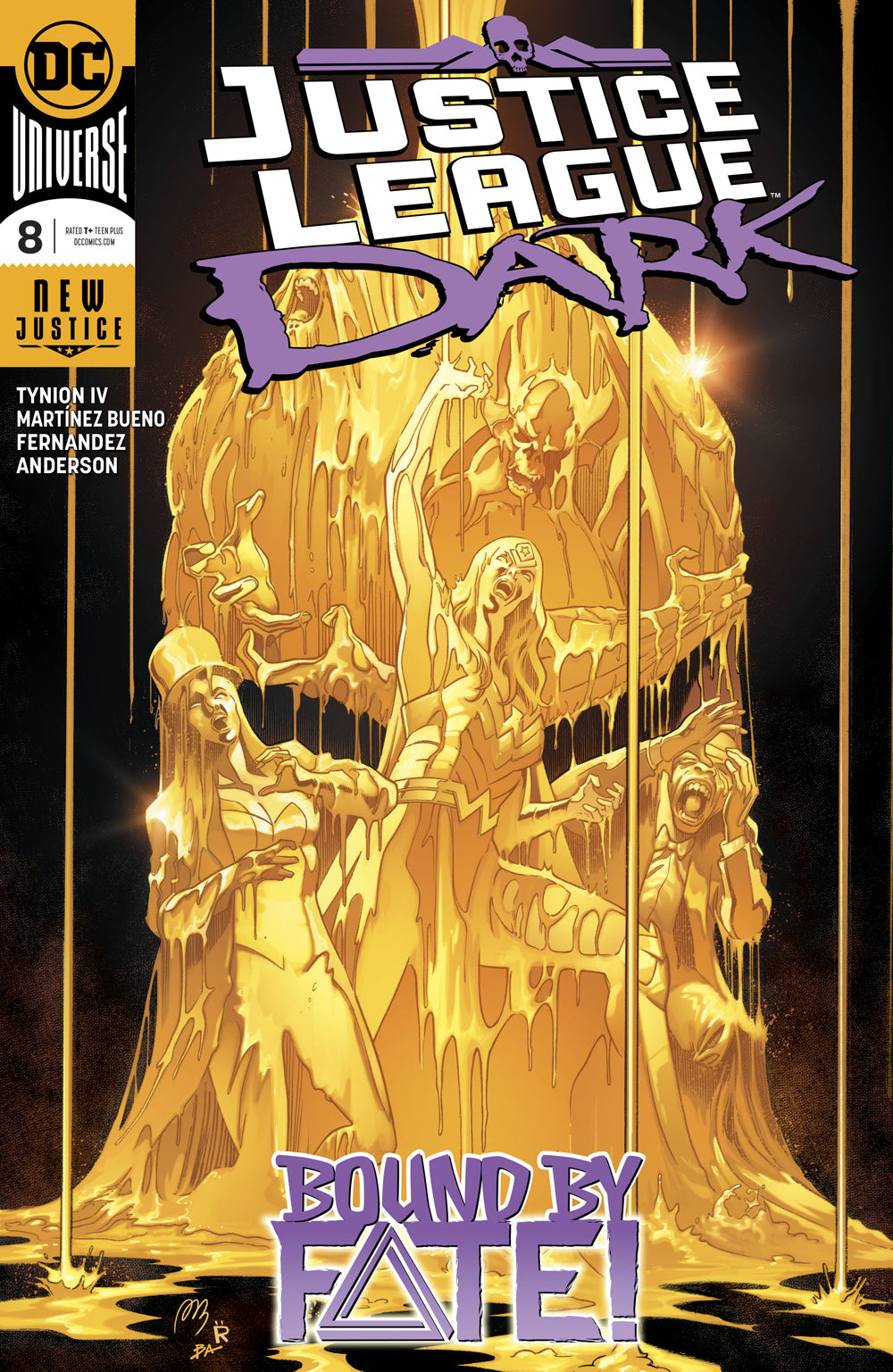 JUSTICE LEAGUE DARK #8 COVER