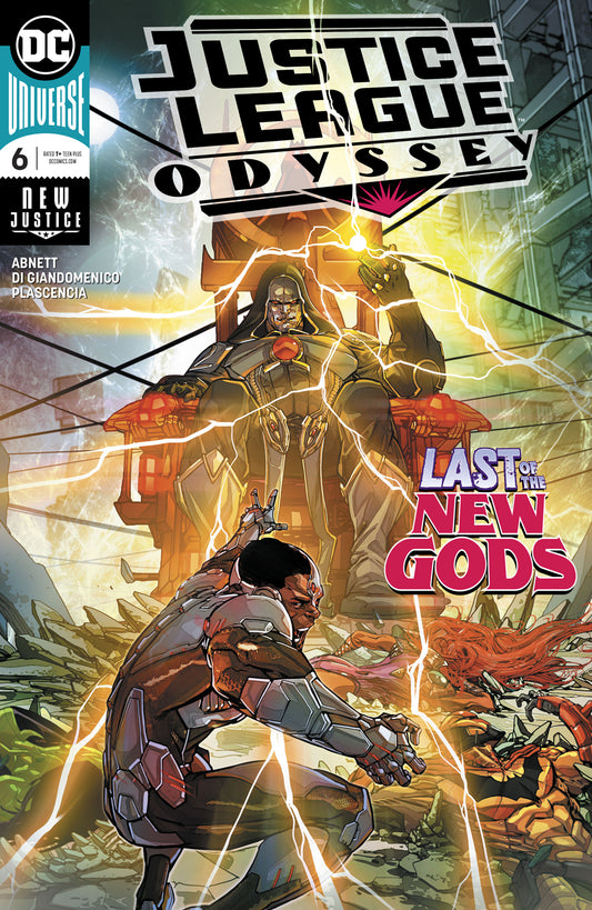 JUSTICE LEAGUE ODYSSEY #6 COVER